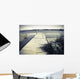 A Dock Juts Out From Shore In A City Park In Homer Alaska Wall Mural