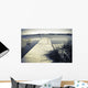 A Dock Juts Out From Shore In A City Park In Homer Alaska Wall Mural