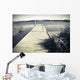 A Dock Juts Out From Shore In A City Park In Homer Alaska Wall Mural