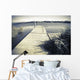 A Dock Juts Out From Shore In A City Park In Homer Alaska Wall Mural