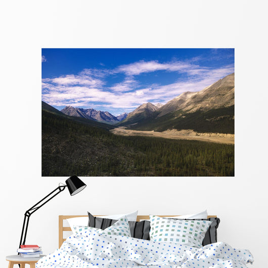 Sentinel Range Near Muncho Pass Rocky Mountains Bc Ca/Nsummer Wall Mural