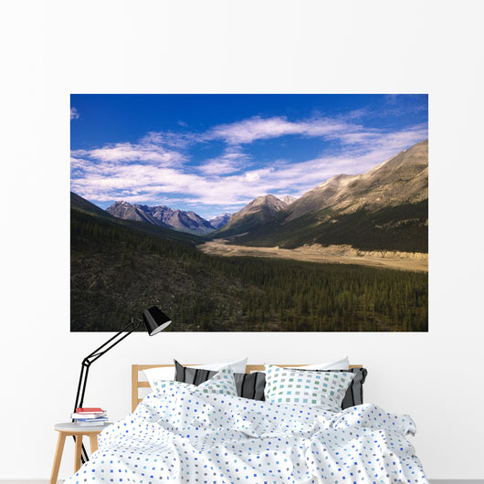 Sentinel Range Near Muncho Pass Rocky Mountains Bc Ca/Nsummer Wall Mural