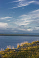 The Bluff Along The Tony Knowles Coastal Trail With Knik Arm Below Wall Mural