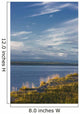 The Bluff Along The Tony Knowles Coastal Trail With Knik Arm Below Wall Mural