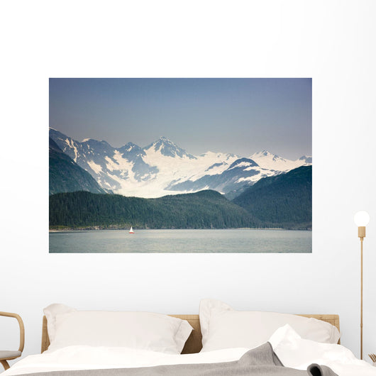 View Of Passage Canal, Whittier, Southcentral Alaska, Summer Wall Mural
