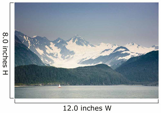 View Of Passage Canal, Whittier, Southcentral Alaska, Summer Wall Mural