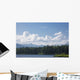 View Of The Alaska Range From Byers Lake Wall Mural
