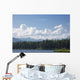 View Of The Alaska Range From Byers Lake Wall Mural