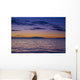 Scenic View Of Mount Susitna & Knik Arm At Sunset Wall Mural