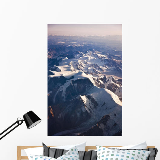 Aerial View Of Mount Torbert Wall Mural