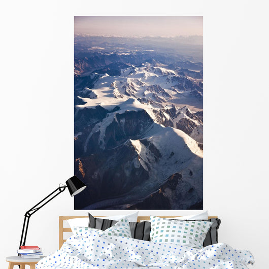 Aerial View Of Mount Torbert Wall Mural