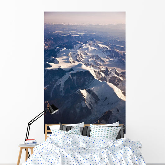 Aerial View Of Mount Torbert Wall Mural