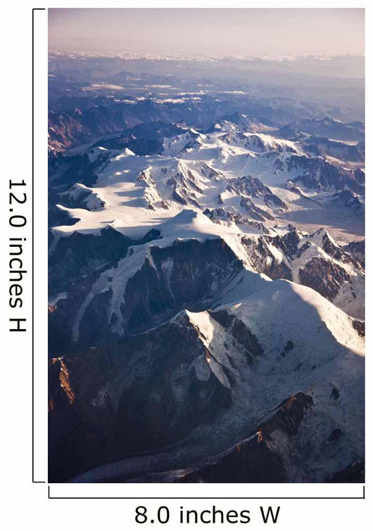 Aerial View Of Mount Torbert Wall Mural