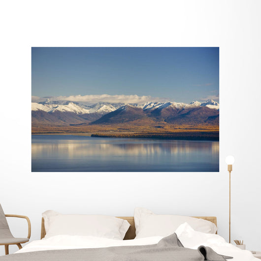 Aerial Knik Arm Wall Decal