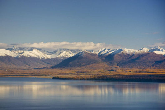 Aerial Knik Arm Wall Decal
