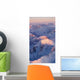 Aerial Chugach Mountain Range Wall Decal 2