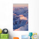 Aerial Chugach Mountain Range Wall Decal 2