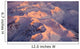 Aerial Chugach Mountain Range Wall Decal 1