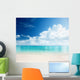 sand and Caribbean sea Wall Mural