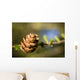 Macro Larch Needles and Wall Decal