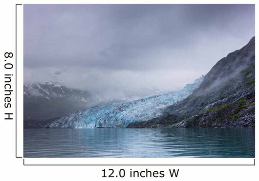 Shoup Glacier through Layer Wall Decal