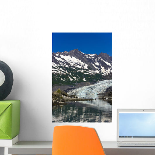 Shoup Glacier Reflected Waters Wall Decal