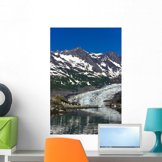 Shoup Glacier Reflected Waters Wall Decal