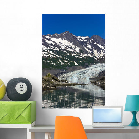 Shoup Glacier Reflected Waters Wall Decal