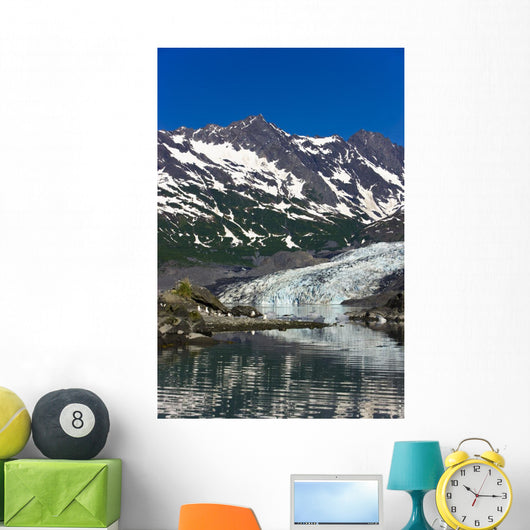 Shoup Glacier Reflected Waters Wall Decal