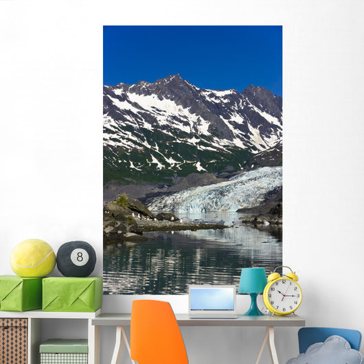 Shoup Glacier Reflected Waters Wall Decal