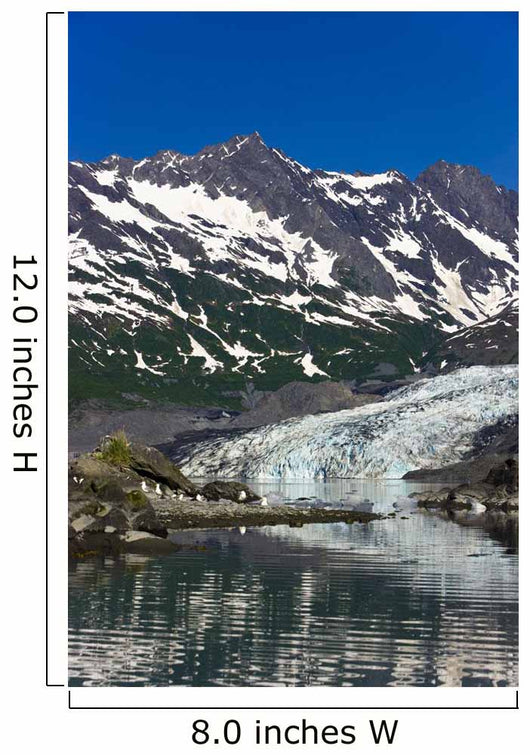 Shoup Glacier Reflected Waters Wall Decal
