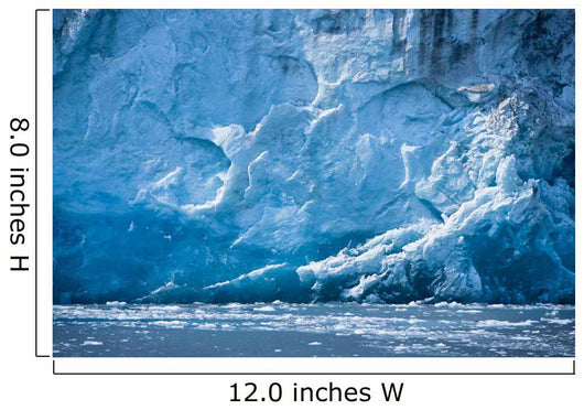 Ice Detail Harriman Glacier Wall Decal Design 1