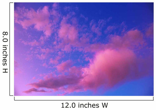 Pink Clouds Sunset Alaska Wall Decal