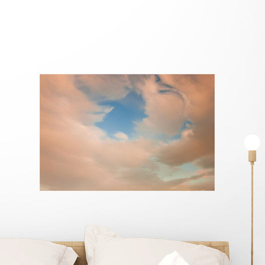 Clouds Sunset Alaska Wall Decal