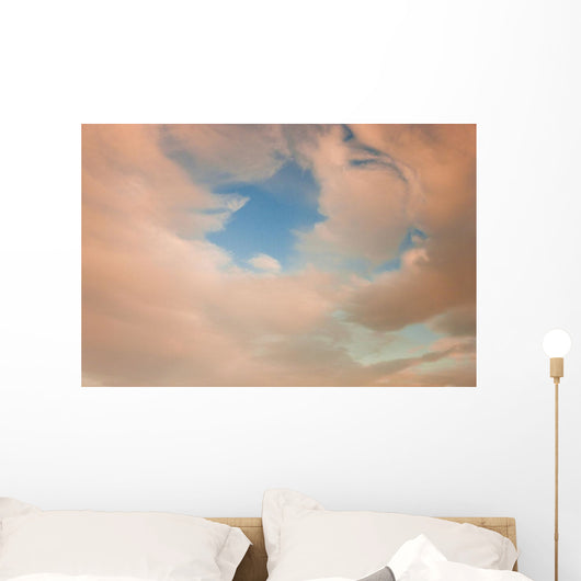 Clouds Sunset Alaska Wall Decal
