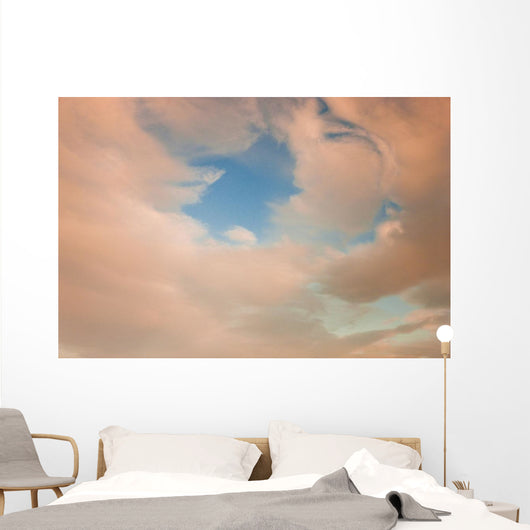 Clouds Sunset Alaska Wall Decal