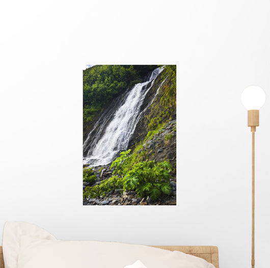 Waterfall Shoup Bay State Wall Decal