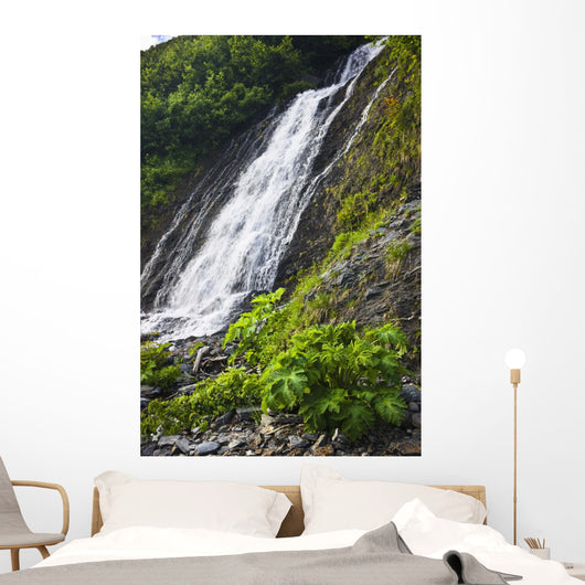 Waterfall Shoup Bay State Wall Decal