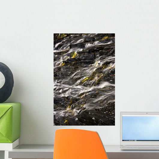 Up Waterfall Shoup Bay Wall Decal