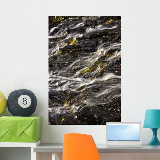 Up Waterfall Shoup Bay Wall Decal