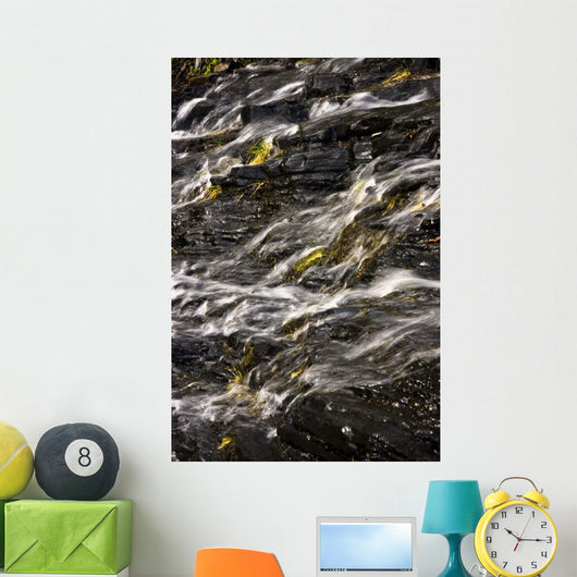 Up Waterfall Shoup Bay Wall Decal