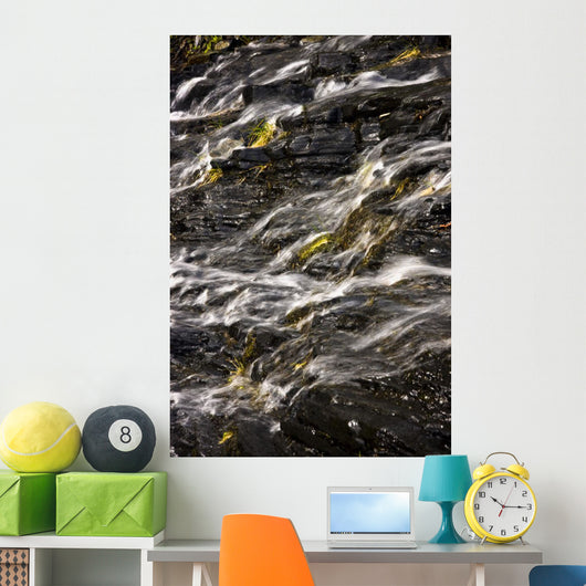 Up Waterfall Shoup Bay Wall Decal