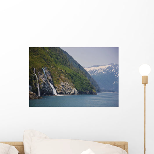 Waterfalls Passage Canal Wall Decal Design 2