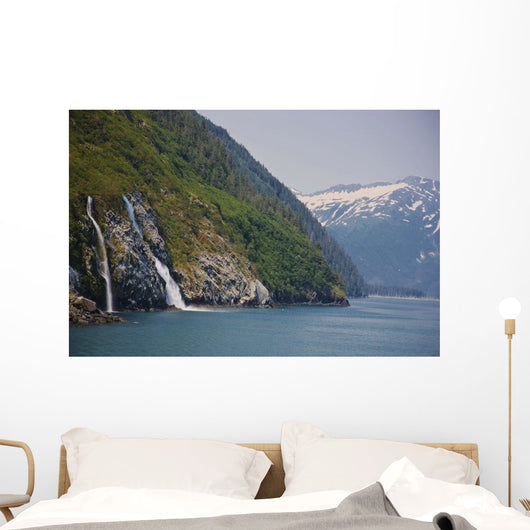 Waterfalls Passage Canal Wall Decal Design 2