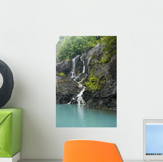Waterfalls Passage Canal Wall Decal Design 1