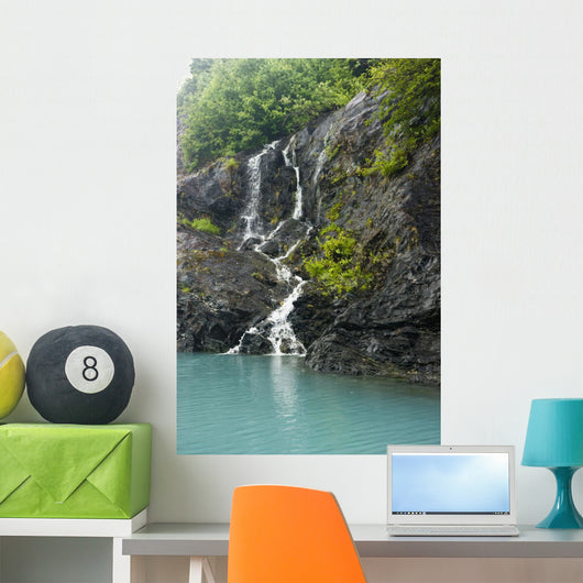 Waterfalls Passage Canal Wall Decal Design 1