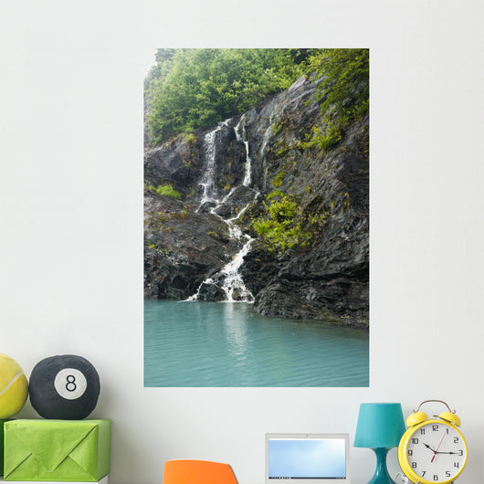 Waterfalls Passage Canal Wall Decal Design 1