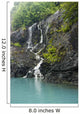 Waterfalls Passage Canal Wall Decal Design 1