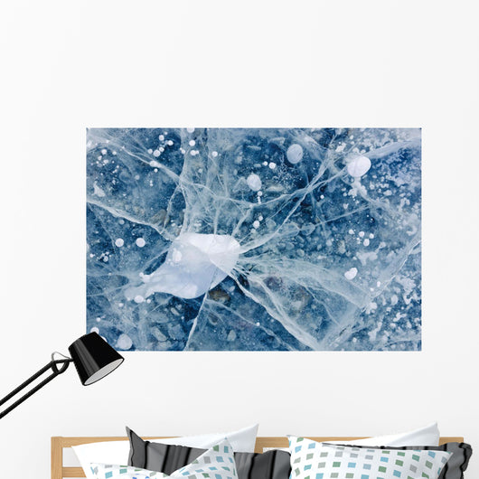 Up Cracks Wall Decal