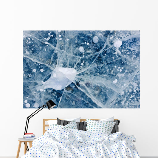 Up Cracks Wall Decal
